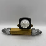 Dyne Venturi Flowmeter VSH2001 Aam + Pressure Gauge Hydraulic Oil Gpm. Fixed Price $649.59.