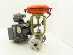 Fisher 32-24 588 Diaphragm Valve 1/2" 316 Flanged Fieldvue Positioner 5-15 Psi. Fixed Price $314.99.