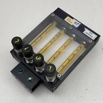 Cole Palmer PMR4-010001 Panel Mount Four Tube Rotameter Variable Area Flow. Fixed Price $129.99.