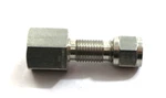 Swagelok 316 Stainless Steel Bulkhead Reducing Union 1/4" /3/8" Female 2"LONG. Fixed Price $17.95.