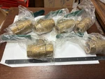 Lot Of Hammond Co. 3/4" Brass Ball Valves 8901 G,LP,02-06, 600 Wog, Usa. Fixed Price $69.95.