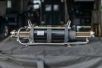 Haskel AGD-152 Pneumatic Driven Gas Booster Double Acting Single Stage 20K Psi. Fixed Price $7000.00.