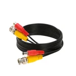Siamese Cable Cctv Security Camera Bnc Dc Power/video Wire Black/white Pack Lot. Fixed Price $15.95.