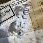 Dwyer Series Visi-float Flowmeter VFA-34-SSV, 50 To 200 Cc/min Water Nos. Fixed Price $75.00.