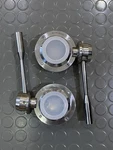 2PCS Manual Food Safe Sanitary Butterfly Valve Inch 304 Stainless Mcmastercarr. Fixed Price $159.00.