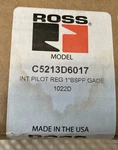 Ross C5213D6017, Pressure Regulator New-open Box. Fixed Price $79.00.