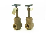 Nibco T-131 Bronze Gate Valve 2"NPT Threaded Rising Stem 300 Wog Lot Of. Fixed Price $79.99.