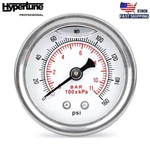 Fuel Pressure Gauge Liquid 0-160 Psi 0-11 Kpa Pointer Oil Meter 1/8 Npt. Fixed Price $10.55.