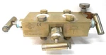 Parker, Pgi International, M-581LDV, 3-VALVE Manifold, 6000 Psi. Fixed Price $150.00.