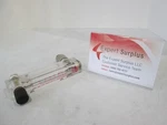 King Instruments, 1-8 Scfm-air-stp-read Float, Flowmeter, Used. Fixed Price $30.00.