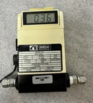 Omega FMA-5605 Mass Air Flowmeter, Range 0-200 Sccm With Power Adapter. Fixed Price $99.00.