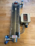 Brooks Instruments GT1020 Industrial Glass Tube Variable Area Flowmeter W/alarm. Fixed Price $399.00.