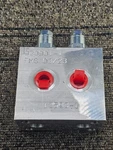 Sun Hydraulics 12593-1 Counterbalance Valve Manifold Assembly 930901-1. Fixed Price $71.95.