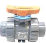New Hayward TBH1200A0SE0000 2" Ball Valve Pvc. Fixed Price $80.00.