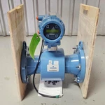 Rosemount Magnetic Flow Meter Sensor, 4" 150 Flanges, 8705NHA040D1M0N5B3. Fixed Price $4250.00.