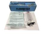 Blue White 1" Flowmeter F-30100P. Fixed Price $35.00.