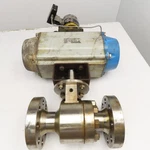 Jamesbury VPVL600 2" Stainless Steel Rtj Flange Mount Valve & Pneumatic Actuator. Fixed Price $1286.75.
