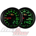 Maxtow Black Digital/analog Turbo Diesel Boost, Transmission Temp Gauge Set. Fixed Price $199.99.