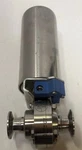 Sudmo 316 Stainless Air Actuated Ball Valve W/ Clamp Connections. Fixed Price $150.00.