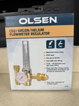 Olsen 63789 C02/ARGON/HELIUM Flowmeter Regulator. Fixed Price $45.00.