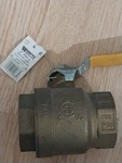 Watts 3" FBV-3 Brass Ball Valve Full Port Thread 400WOG ** New Old Stock. Fixed Price $90.00.
