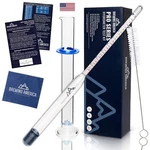 Specific Gravity Hydrometer Kit: American-made Abv Tester Pro Series Tra.... Fixed Price $42.17.