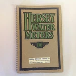 Vtg 1940'S Hersey Disc Water Meter Illustrations Description Specifications Bklt. Fixed Price $36.99.