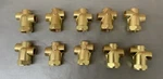(lot Of 10) Asco 158148-001 Brass Body / Seat Valve. Fixed Price $129.99.