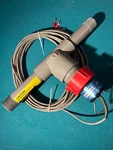 Liquid Flow Sensor Complete Assembly (dirty), Paddle Wheel Type, Signet MK515-P0. Fixed Price $35.00.