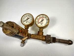 Airco Brass Gas Pressure Reduction Regulator Gauges 84100028 & 8410093. Fixed Price $44.99.