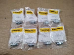 Eight - Enerpac FZ1617 High Pressure Hydraulic Fittings 3/8" Nptf 10,000 Psi. Fixed Price $179.00.