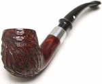 Dr Grabow Full Bent Textured Omega Rustic Tobacco Pipe - Made In Usa 5657K. Fixed Price $69.95.