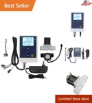 Lcd Display Water Flow Control Meter With Solenoid Valve And Sensor For Preci.... Fixed Price $90.20.