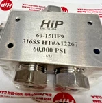 Hip 60-15HF9 316SS A12267 60000 Psi 3-WAY 2-STEM High Pressure Valve. Fixed Price $425.00.