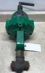 Used Fisher Controls 1/2" Size 3/4" Travel Type 513R-GS Actuator. Fixed Price $485.00.