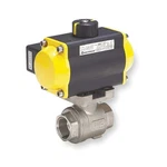 Sharpe Valves Ball Valve, Pneumatic Actuated, Ss, 1/2IN, Model SVSER124122. Fixed Price $500.00.