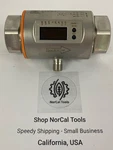 Ifm SM8601 Flow Sensor Meter 0-26.4 Gpm Io-link Digital Display Stainless. Fixed Price $747.00.