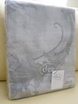 New-dea Italy Lux Linens Queen Duvet Cover Light GRAY-100% Cotton Retails $1250. Fixed Price $290.00.