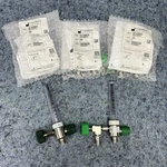 4-PACK Precision Medical 1MFA1003PTO Flowmeter (green) Chrome 15LPM. Fixed Price $109.19.