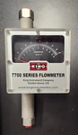 King 7700 Series Flowmeter Model: 7711240713. Fixed Price $375.00.